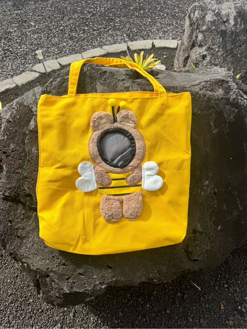 Yellow Teddy Bear Bee Pet Carrier Tote Bag for Small Dog/Cat - Picture 9 of 10